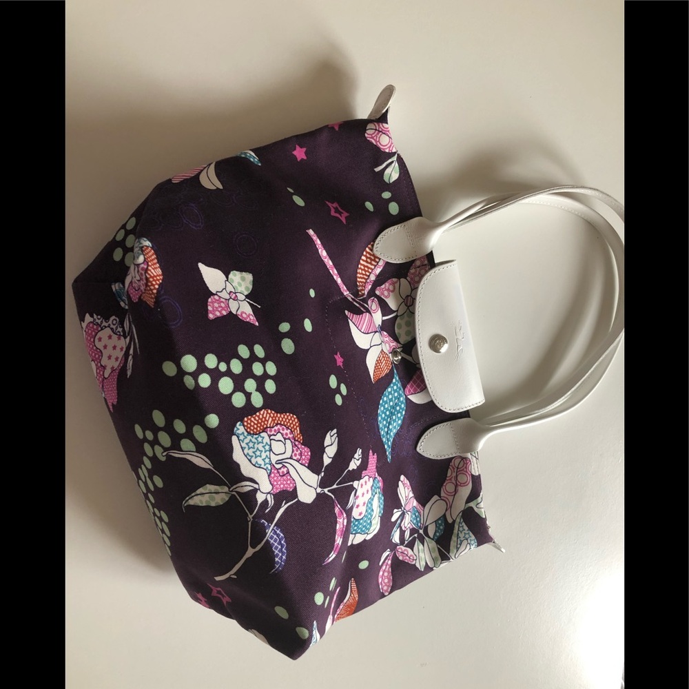 Long Champ floral Bag - Picture 3 of 5